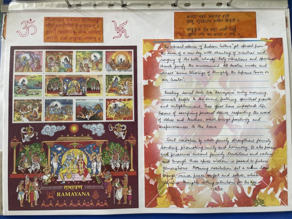 PhilaUtsav 2026 exhibit PUE-DF01: Ramayan by Col. Harbaksh Singh Dham
