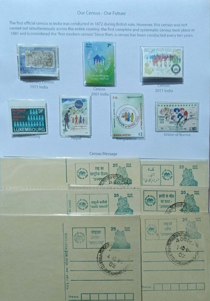 PhilaUtsav 2026 exhibit PUR35: Our Census - Our Future by Shyam Narayan Tiwari